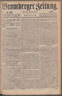 Bromberger Zeitung, 1878, nr 438