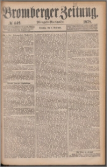 Bromberger Zeitung, 1878, nr 442