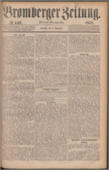Bromberger Zeitung, 1878, nr 443