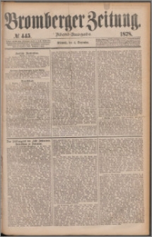 Bromberger Zeitung, 1878, nr 445