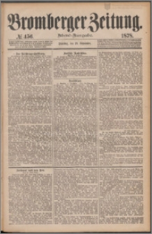 Bromberger Zeitung, 1878, nr 456