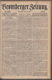 Bromberger Zeitung, 1878, nr 463