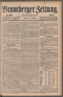 Bromberger Zeitung, 1878, nr 465