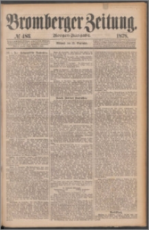 Bromberger Zeitung, 1878, nr 483