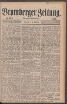 Bromberger Zeitung, 1878, nr 485