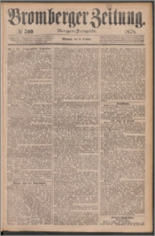 Bromberger Zeitung, 1878, nr 509