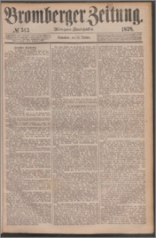 Bromberger Zeitung, 1878, nr 515