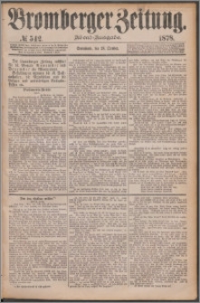 Bromberger Zeitung, 1878, nr 542