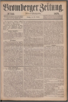 Bromberger Zeitung, 1878, nr 545