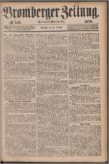 Bromberger Zeitung, 1878, nr 548