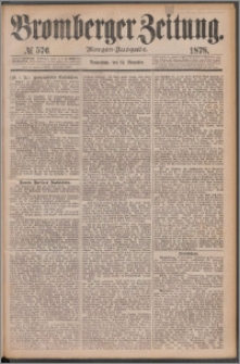 Bromberger Zeitung, 1878, nr 576