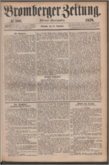 Bromberger Zeitung, 1878, nr 588