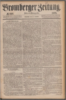 Bromberger Zeitung, 1878, nr 646