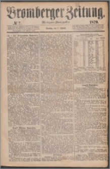 Bromberger Zeitung, 1879, nr 7