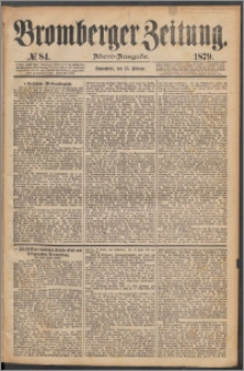 Bromberger Zeitung, 1879, nr 84