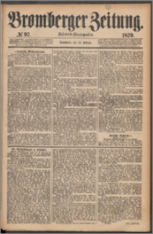 Bromberger Zeitung, 1879, nr 97