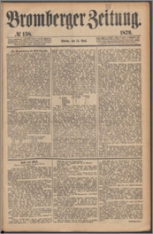 Bromberger Zeitung, 1879, nr 158