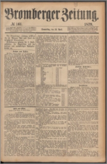 Bromberger Zeitung, 1879, nr 161