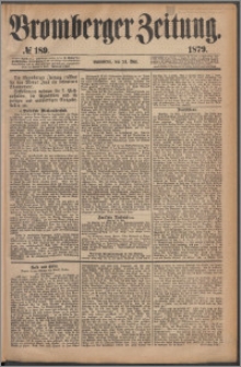 Bromberger Zeitung, 1879, nr 189
