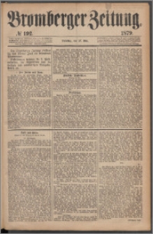 Bromberger Zeitung, 1879, nr 192