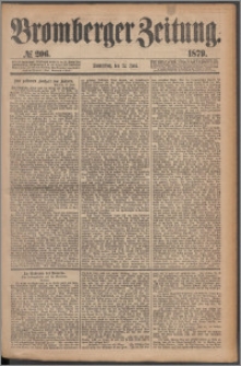 Bromberger Zeitung, 1879, nr 206