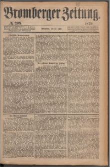Bromberger Zeitung, 1879, nr 208