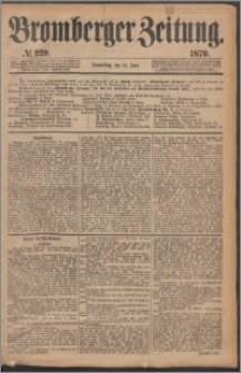 Bromberger Zeitung, 1879, nr 220