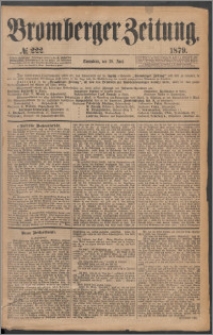 Bromberger Zeitung, 1879, nr 222