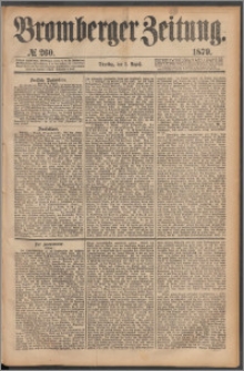 Bromberger Zeitung, 1879, nr 260