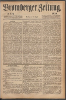 Bromberger Zeitung, 1879, nr 273