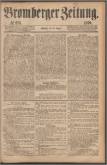 Bromberger Zeitung, 1879, nr 275