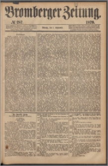 Bromberger Zeitung, 1879, nr 287