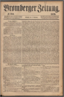 Bromberger Zeitung, 1879, nr 289