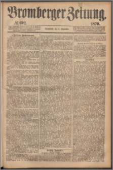 Bromberger Zeitung, 1879, nr 292