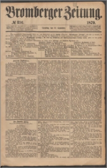 Bromberger Zeitung, 1879, nr 316