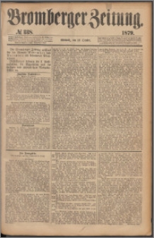 Bromberger Zeitung, 1879, nr 338