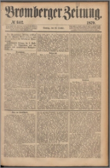 Bromberger Zeitung, 1879, nr 342