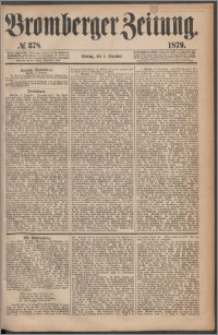 Bromberger Zeitung, 1879, nr 378