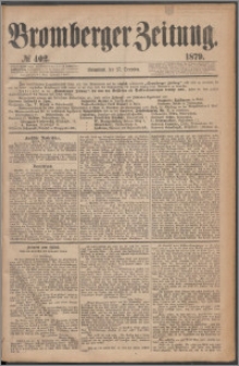 Bromberger Zeitung, 1879, nr 402