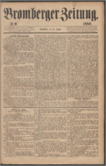 Bromberger Zeitung, 1880, nr 9