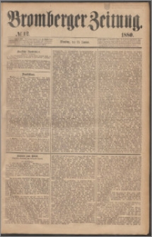 Bromberger Zeitung, 1880, nr 12