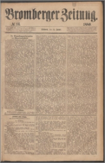 Bromberger Zeitung, 1880, nr 13