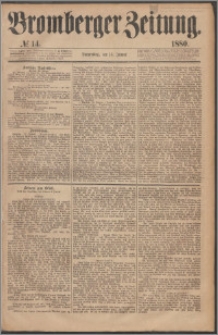 Bromberger Zeitung, 1880, nr 14