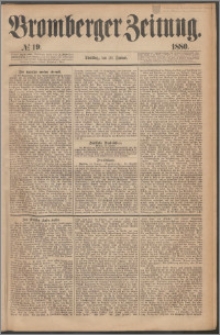 Bromberger Zeitung, 1880, nr 19