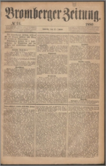 Bromberger Zeitung, 1880, nr 24