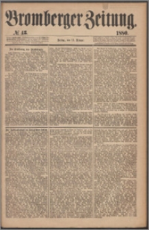 Bromberger Zeitung, 1880, nr 43