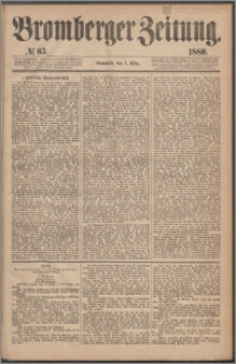 Bromberger Zeitung, 1880, nr 65