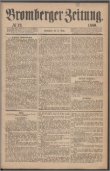 Bromberger Zeitung, 1880, nr 72