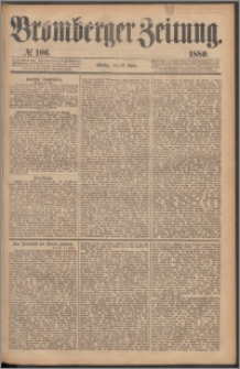 Bromberger Zeitung, 1880, nr 106