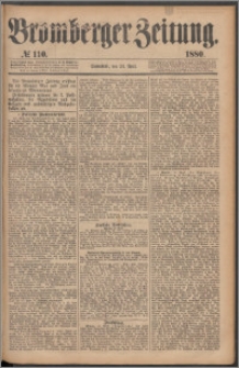Bromberger Zeitung, 1880, nr 110